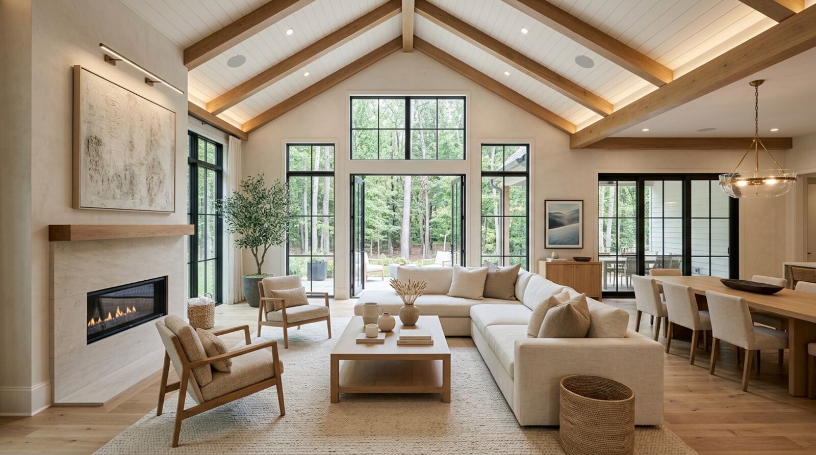 Audio detail — Triad in-wall in millwork