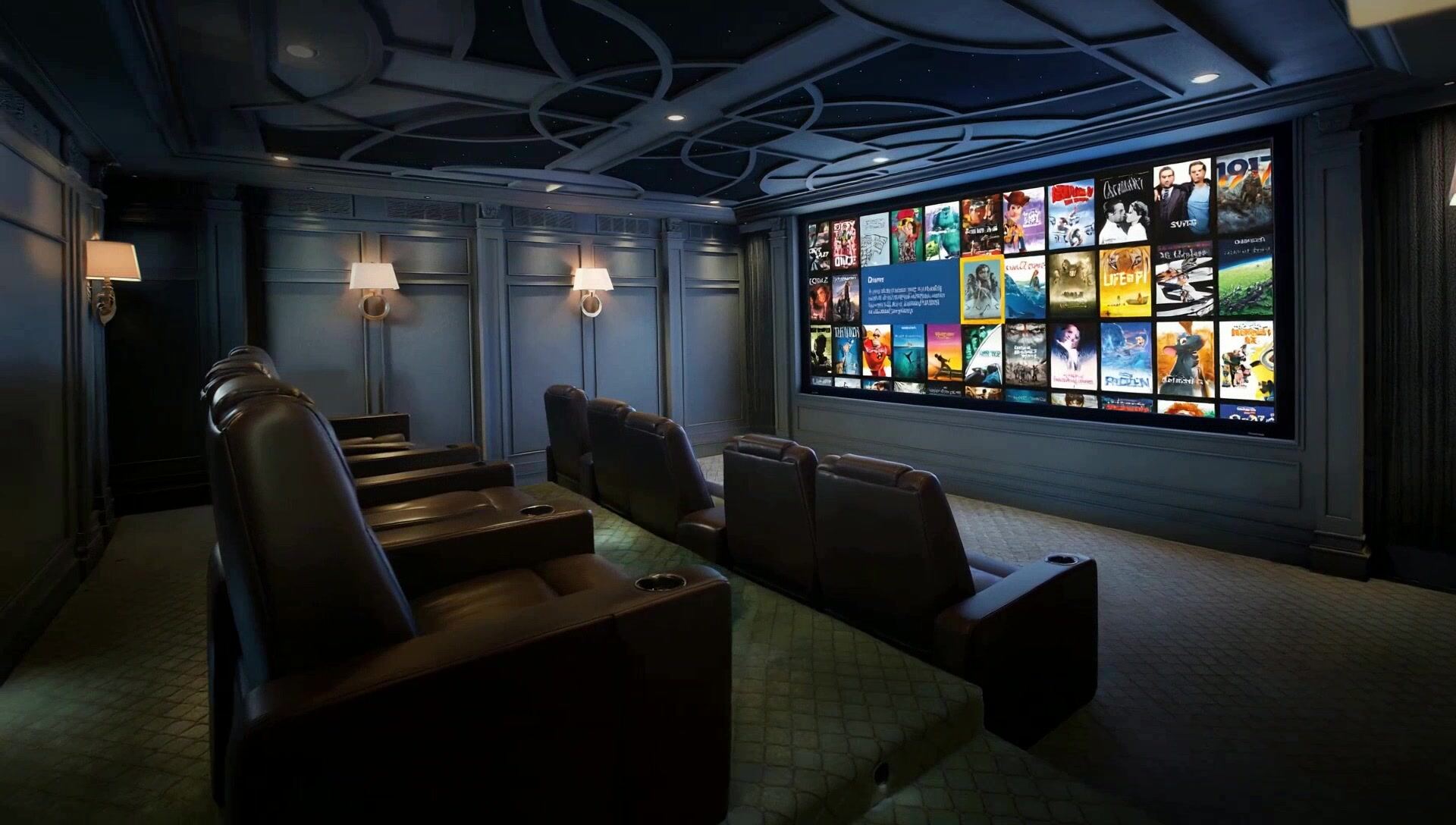 Private Cinema — Serenbe install